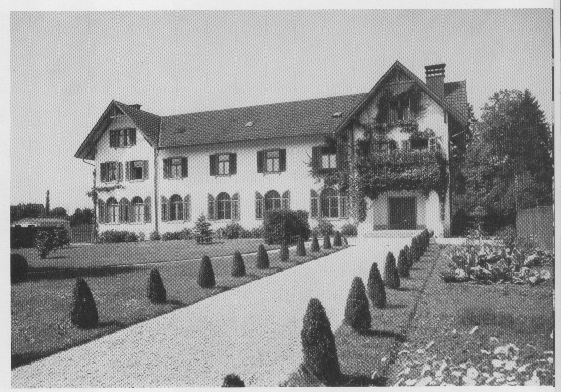 Erstes Pfarrhaus Uznach Bahnhofstrasse